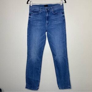 MOTHER Mid Rise Dazzler Ankle Jeans